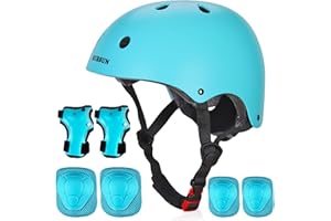 BURSUN Kids Bike Helmet Toddler Cycle Helmet for 2-15 Years Old Boys Girls -Lightweight, Adjustable Multi-Sport Helmet for Skateboard Cycle Roller Skateing Scooter BMX