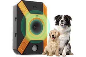 YOUKK Antibell für Hunde,Ultraschall Hunde Anti Bellen Gerät,3 Einstellbare Frequenz Automatisches Anti Bellen Gerät,Wiederaufladbares Antibell für Kleine Mittel Große Hunde,Sicher Hundebellen Stoppen