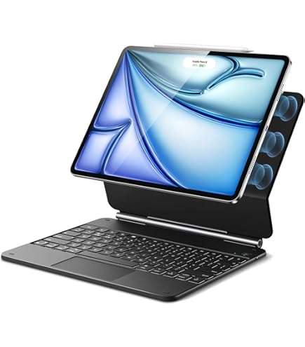 APPLE Magic Keyboard voor iPad Air M3 (2025) | 13 inch - Zwart Toetsenbord APPLE Magic Keyboard voor iPad Air M3 (2025) | 13 inch - Zwart Toetsenbord