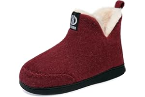 GURGER Męskie i damskie filcowe kapcie domowe pluszowe z podszewką Kapcie Kapcie rozm. 36-47