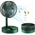 Gesto Table Fan High Speed – 2100 RPM Powerful rechargeable fan With 3 Speed Airflow | Noiseless portable fan for home,office,Kitchen| 1800 mAh charging battery fan for Desk(Color As Per Availability)