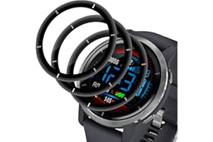 Beukei 3 Stück Schutzfolie für Garmin Venu 2 Panzer Schutzglas, Panzerglasscheibe, 9H Härte, Anti-Kratzen für Garmin Venu 2 Displayschutz Film