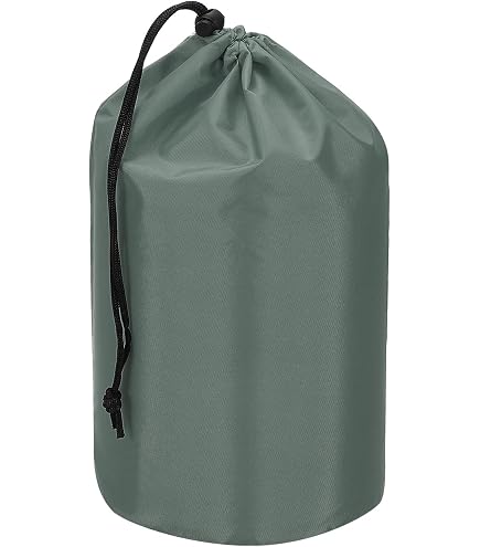 PATIKIL Sacco Porta Oggetti Impermeabile 2 Pezzi 16x32cm - Blu Scuro Per Campeggio E Trekking