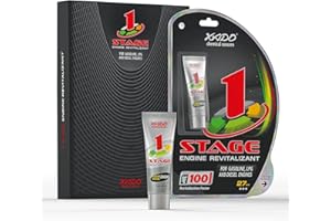 ‎XADO XADO Motoröl Additiv 1 Stage mit Revitalizant, Verschleißschutz für Benzin- und Diesel-motoren, Ölzusatz zum Motorschutz, Motorölzusatz zur Regeneration, geeignet für Laufleistungen von 20.000+ km
