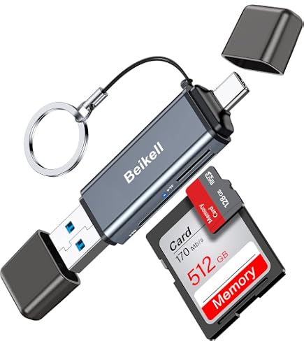 Cavo USB A F 2.0 OTG Micro USB M con Alimentazione USB, 30cm Nero ICOC