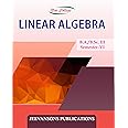 New College Linear Algebra For B.A./B.Sc. III (6th Semester)