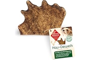 ChronoBalance® XXL (1 zestaw.) Poroże jelenia do żucia dla psów: naturalna zabawka dentystyczna, 100% drewna, patyczek do żucia, przekąska bogata w minerały i składniki odżywcze do pielęgnacji zębów