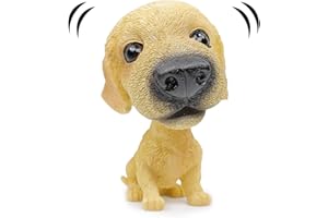 COGEEK Bobble Head Dogs Bobbing Heads Car Dash Puppy Car Decoration (Golden Retriever)