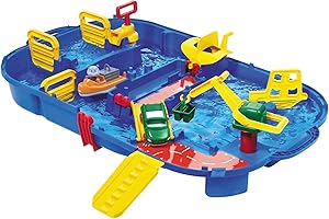 AquaPlay – LockBox - Circuit d'eau - Jeu Plein Air Transportable - 1 Bateau + 1 Figurine + Accessoires - 8700001516