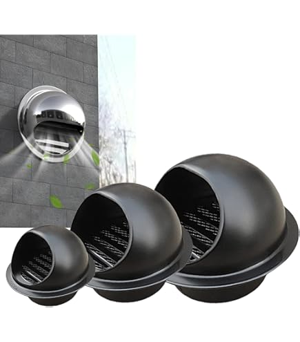 Griglia Di Ventilazione Rotonda In Acciaio Inox - Per Bocchette Di Scarico Esterno - Foto 2