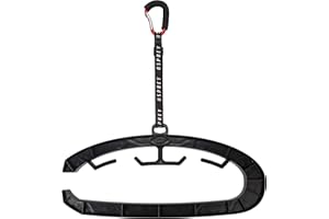 Osprey Wetsuit Hanger | Dry Vented Hanger, Drying Rack for Surfing, Scuba and Diving Wetsuits, Fast Dry, Black