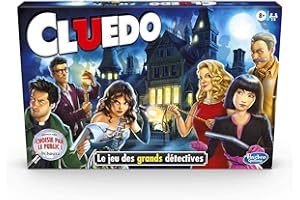 Hasbro Gaming Cluedo - Jeu de société - Jeu de plateau - Version Française