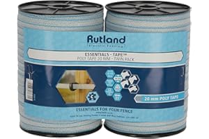 KERBL Rutland Essentials Poly Tape 20mm (200m) Twin Pack
