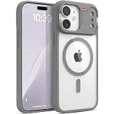 Babilden iPhone 17 İ&ccedil;in Mat Şeffaf MSafe Destekli Premium Koruyucu Kılıf Darbe Emici Silikon Kenarlı Kamera Korumalı