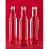 20 leere Glasflaschen 250 ml BOR inclusive Schraubverschluss Flasche zum selbst Abfüllen 0,25 Liter l Likörflasche Schnapsfla