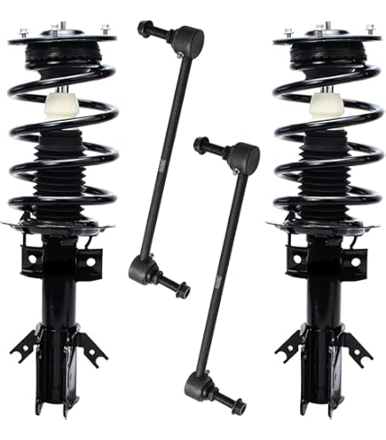 Front Strut Coil Spring And Sway Bar Link Kit - 4 Piece - Compatible With 2013 - 2018 Ford Fusion 2014 2015 2016 2017 - View #3