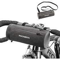 ROCKBROS Road to Sky Borsa Manubrio Bici Impermeabile, Borsello Robusta