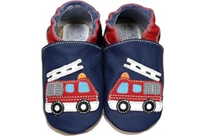 HOBEA-Germany Kitaschuhe Safestep, Kinderhausschuhe, Lederschuhe