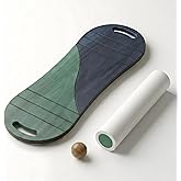 Green/Navy Blue Balance Board Balance Roller Board Dual Function Surf Training Board Skateboard Training Board 73 x 28 CM &ndash; RB1