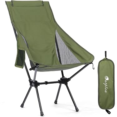 Vastsea Opvouwbare Kampeerkruk – Lichtgewicht Aluminium Frame – Draagbaar Voor Tuin, Strand En Wandelen