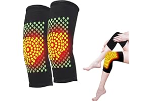 Fengyang® Ginocchiere per le Stagioni Fredde, Ginocchiere Termiche Invernali, Ginocchiere Scaldamuscolo Elastiche Sopra al Ginocchio, Scaldamuscoli da Uomo e Donna