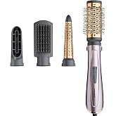 BaByliss Air Brush Style 1000 &ndash; Hair Dryer Brush, All in One, Volumizing and Curling Iron, Advanced Ionic System, Anti-Frizz,