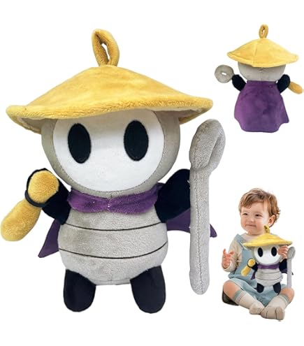 Generisch Hollows Knights Pluche dier, 28 cm, Hollow Plush Anime pop