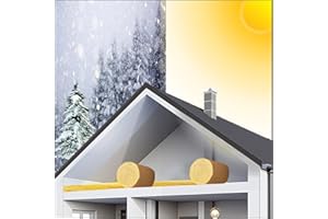 FUTURAZeta ® - Coibentazione isolamento soffitta sottotetto Inverno-Estate Spessore 80 mm Lana Minerale
