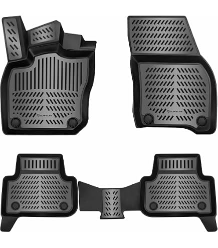 Tapis De Coffre 3D Sur Mesure Volkswagen Scirocco III 2008-2017 - Bac Coffre Caoutchouc Avec Bords Hauts