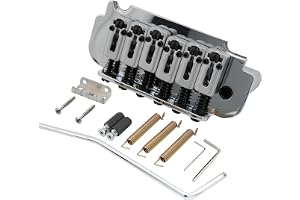 Musiclily Pro BV017 54mm Rullsadlar 2 Bultars Stratasvaj, Krom
