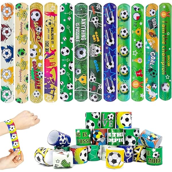 6 Pcs Weihnachten Snap Armband Kinder Slap Bands Slap Armbänder