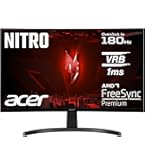 MSI MAG 27C6F 27 Inch FHD Curved Gaming Monitor, 1500R 1920x1080 Rapid VA Panel, 180 Hz ,1ms