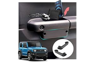 RUIYA Compatible con Suzuki Jimny JB64 JB74 2018-2023 Consola Central Caja de almacenamiento, 2 Piezas Caja Reposabrazos Jimny Reposabrazos Organizador Bandeja Central Reposabrazos Jimny Accesorios