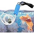 Qpets® Quietest Portable Aquarium Air Pump - Air Stone and Hose Included - Low Power Usage - USB Air Pump - Air Pump for Aquarium - Aquarium Oxygen Pump