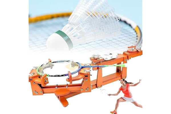 Badmintonracketsträngmaskin, vinschtyp Badmintonsträngmaskin, racketsträngmaskin, 60lbs 6-punkts fast badmintonsträngmaskin/digital display