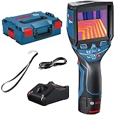 Bosch Professional GTC 400 C Termal Kamera (12 Volt, 1 x 2.0 Ah Ak&uuml;, Şarj Cihazı, &Ouml;l&ccedil;&uuml;m Aralığı: -10 &deg;C ile +400 &deg;C arası; L-