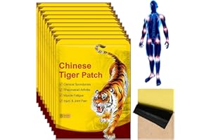 LYPPUL Schmerzlinderung Patch, 80 Stück Chinesische Ferninfrarot Pflaste, Nacken Rückenschmerzen Relief Patch, Schmerzlinderung Pflaster für Knie Rücken Schulterschmerzen für Eltern,Arbeiter,Ältere