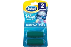 DR. SCHOLL'S Scholl Velvet Smooth Recambios para Lima Pies Durezas Regulares - 2 Unidades