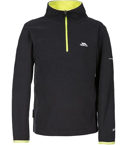 Trespass Maglione da Ragazza con Mezza Zip, Tasche Anti Pelucchi, in Micropile, Casual, Top Meadows