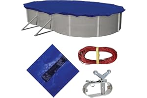 Blue Wave Gold 15-Year 12-ft x 20-ft Oval Above Ground Pool Winter Cover