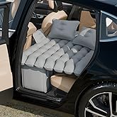 Lifelong Polypropylene Inflatable Mattress with Pump & 2 Air Pillows Quick Back Seat Inflatable, Portable & Compact for Campi