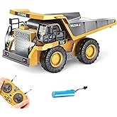 Uzaktan Kumandalı Full Fonksiyon Metal Premium Model Bulldozer, Ekskavat&ouml;r ve Kamyon 1:16 &Ouml;l&ccedil;ek Şarjlı Sesli Işıklı 3 Model (