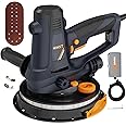 MAXXT 810W Handheld Drywall Sander, Electric Sander for Walls,Rough and fine Sanding - Variable Speed, Upgraded Pad, Adjustable Suction, Self-Dust-Extraction, 8 Pcs Sanding Discs