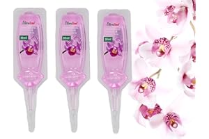 floraline® | 3-częściowy zestaw storczyków – Vitalkur | nawóz do storczyków do 6 miesięcy, wspaniałe kwiaty ze wzrostem i zdrowymi kwiatami, delikatne stosowanie i pielęgnacja