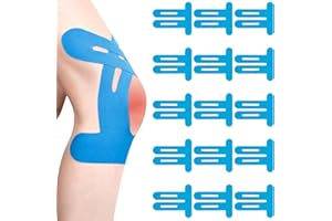 Astriva Pack of 15 Kinesio Tape for Knee Stabilisation Kinesiotapes Pre-Cut Knee Elastic Kinesio Tape for Support and Lightness
