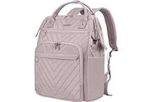 VANKEAN Laptop Backpack for Women Men 17.3 Inch Stylish Computer Work Backpack, Waterproof College Daypack Backpacks with USB Port & RFID Blocking, Business Travel Backpack