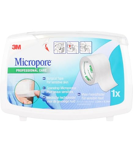 Nastro Microporoso Ipoallergenico In Cotone - 30 Pezzi, Senza Lattice, Rimozione Indolore, Per Pelli Sensibili - 2
