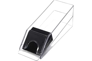 Brybelly Blackjack Shoe Collection|Clear Casino Grade Acrylic for Standard Size Poker Deck| Shoe Only