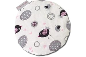 ‎HOBEA-GERMANY HOBEA-Germany Kirschkernkissen Wärmekissen Medizinprodukt der Klasse 1 Körnerkissen für Babys rund in verschiedenen Designs (Vogelfamilie)
