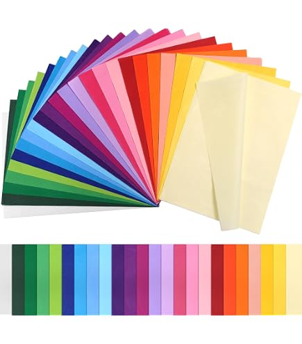 Ewtshop Lot de 24 feuilles de papier kraft autocollant A4 pour imprimer, peindre, étiquettes Ewtshop Lot de 24 feuilles de papier kraft autocollant A4 pour imprimer, peindre, étiquettes